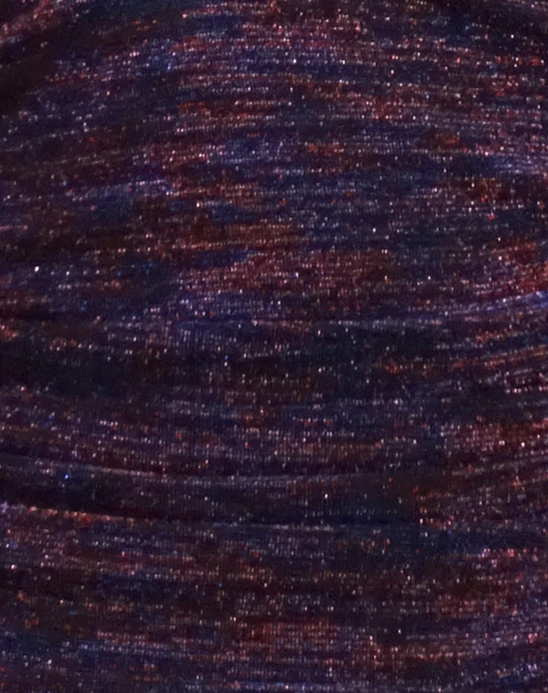 Cosimo Halter Neck Top in Multicolour - Image 6