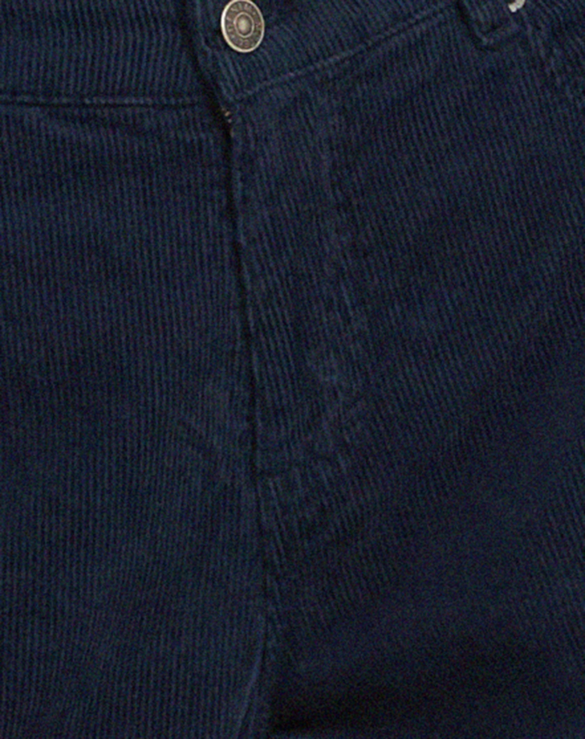 Roomy Extra Wide Low Rise Jeans in Cord Navy - Image 6