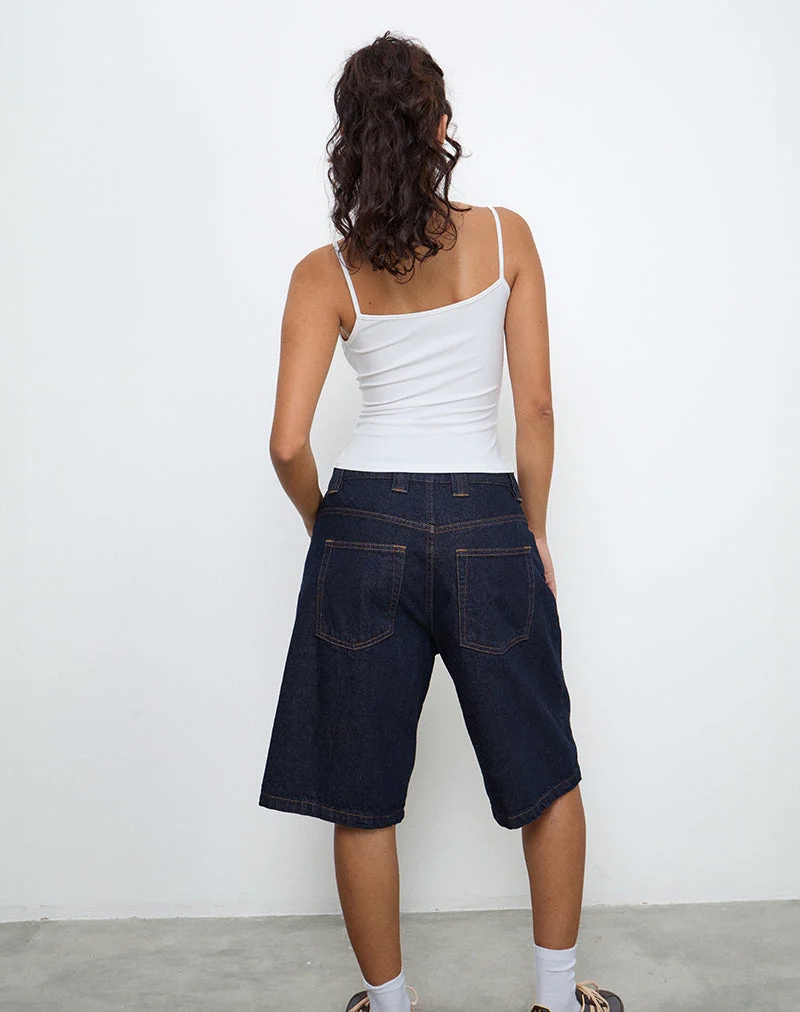 Jasila Vest Top in White - Image 3