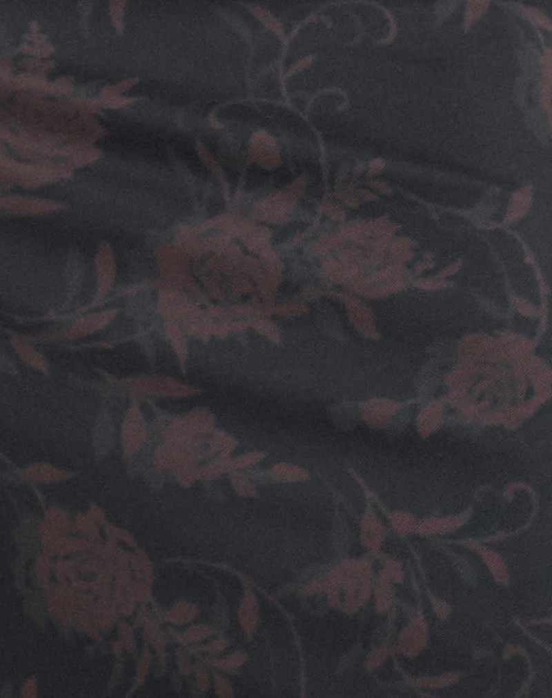 Rajhu Midi Skirt in Dynamic Rose - Image 7