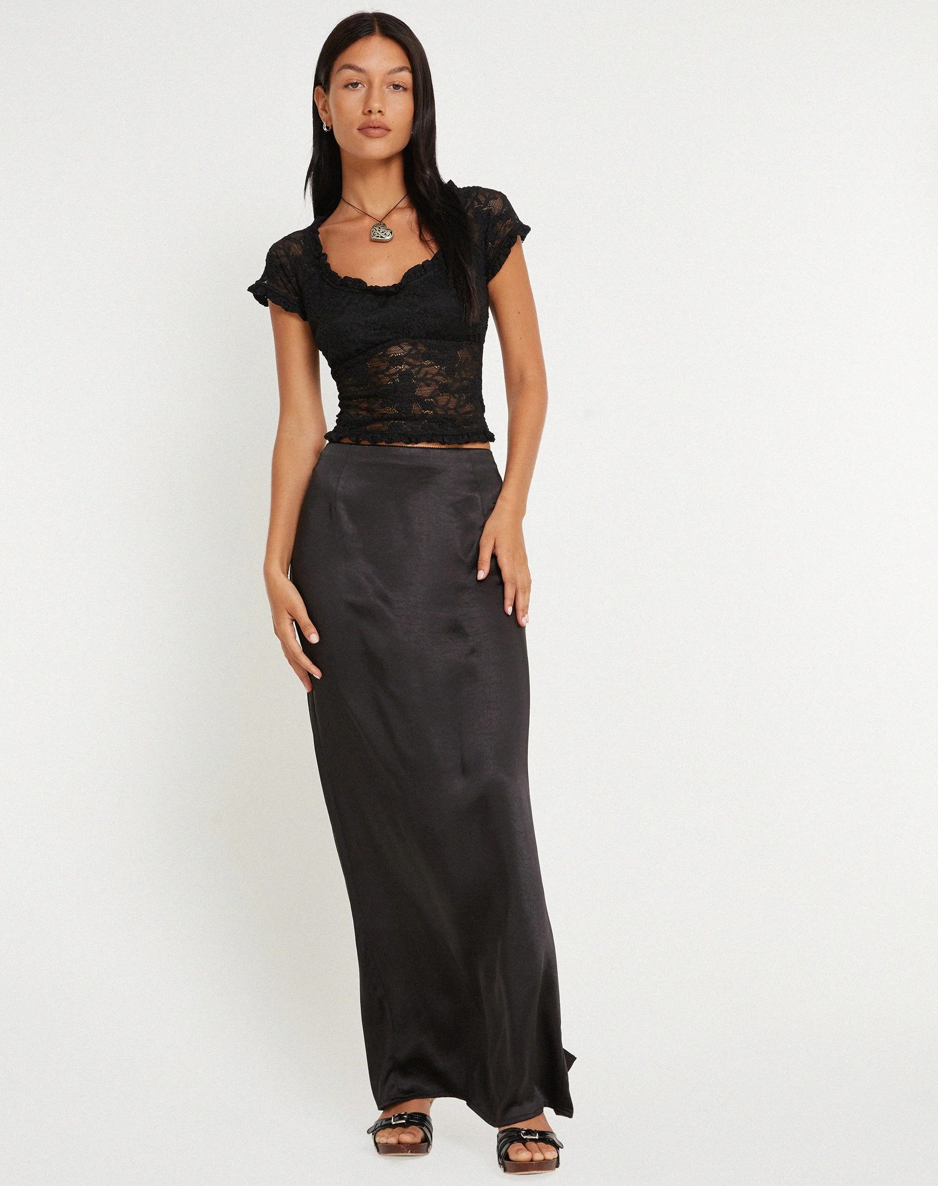 Rufte Top in Lace Black - Image 5